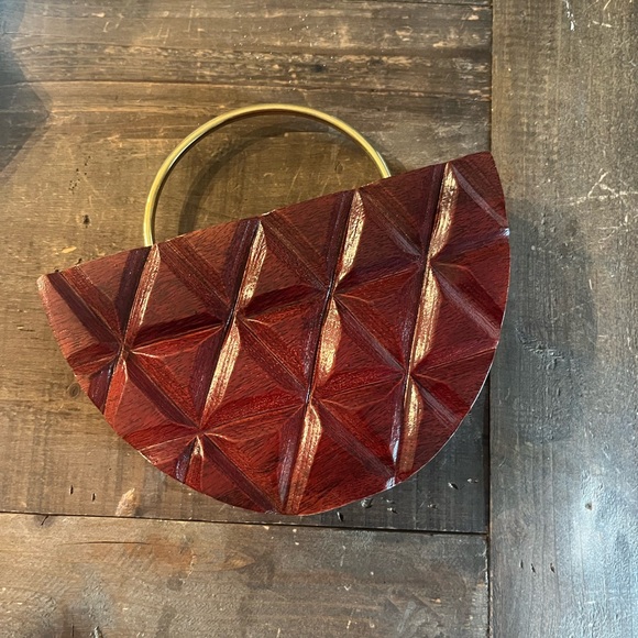 New Ramla wooden bag - Picture 2 of 5